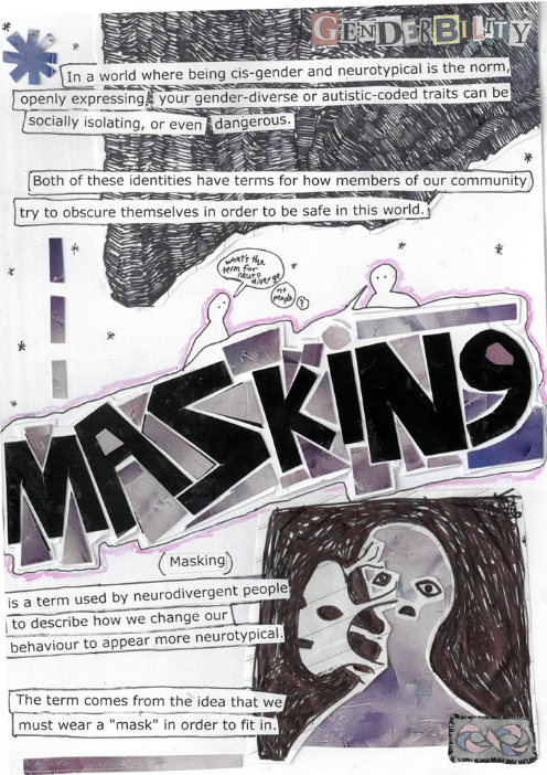 masking zine